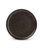 Plat bord 22xH3cm chocolate Tabo - (x4) image number 0
