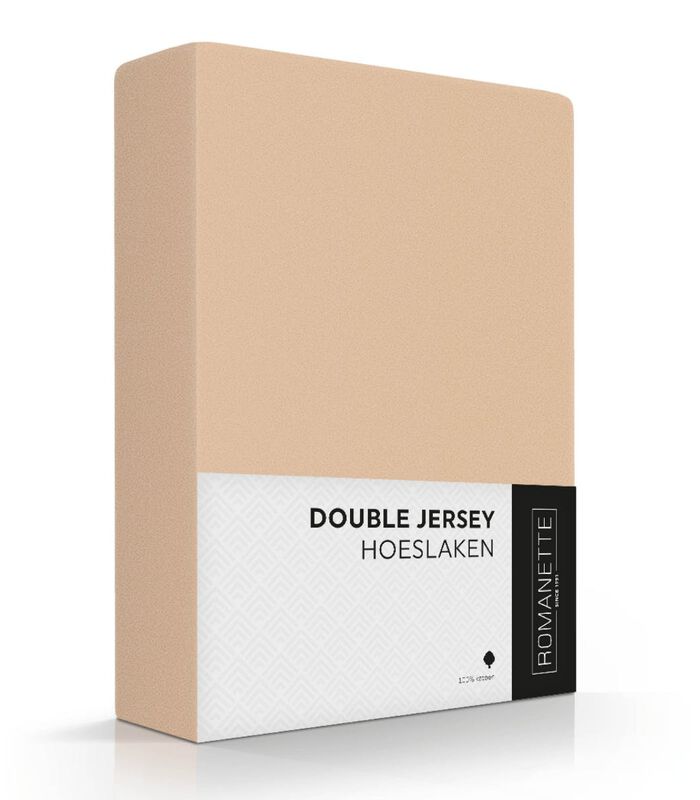 Drap-housse camel double jersey image number 0