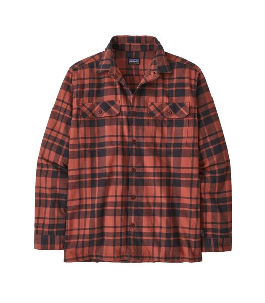 Long Sleeve Mw Fjord Flannel - Chemise - Rouge