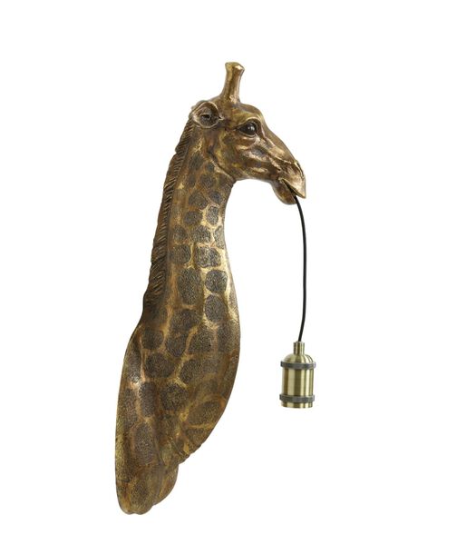Applique Giraffe - Bronze Antique - 20.5x19x61cm