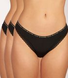 String 3 pack Thongs D image number 0