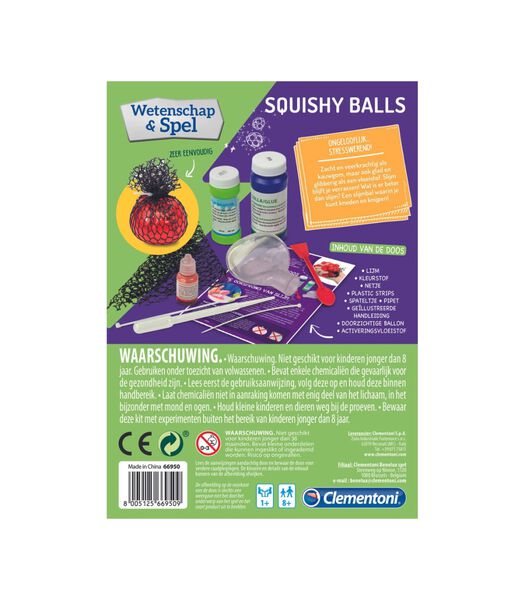Science Squishy Balles