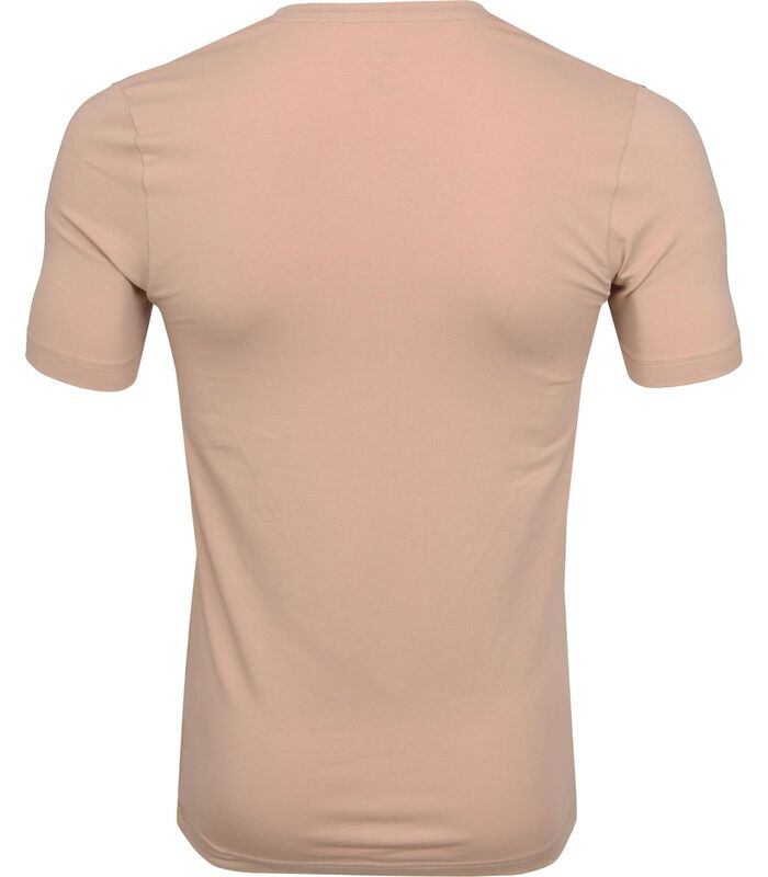 T-Shirt V-Hals Nude image number 3