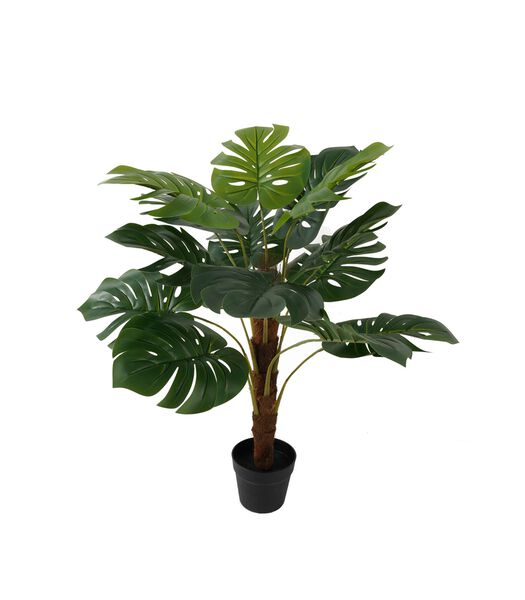 Plante artificielle Monstera Large - Vert - 75x75x98cm