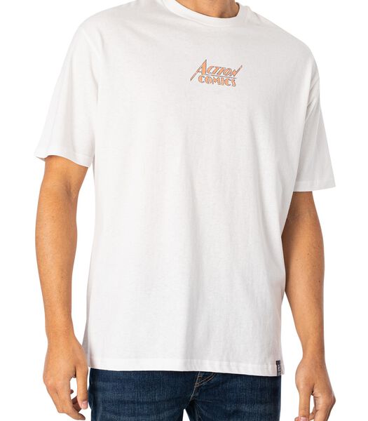 Action Comics Rug Grafisch Ontspannen T-Shirt