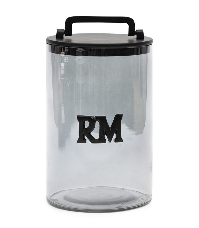 RM Smoked Glass Storage Jar L image number 0