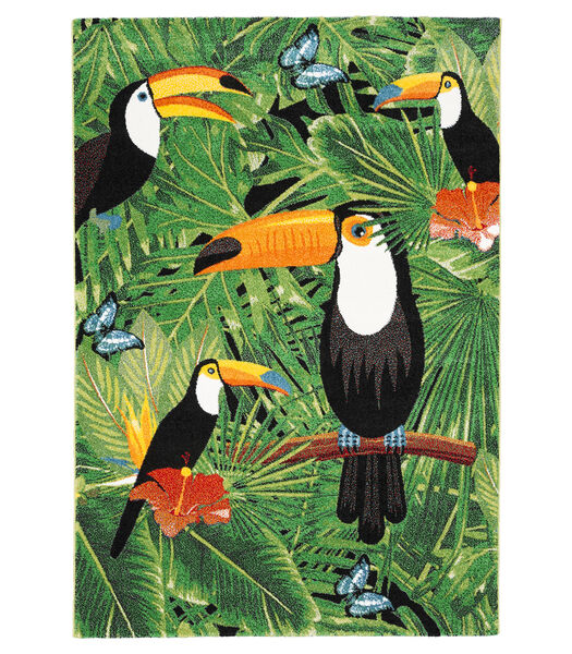 Vloerkleed Designer Faro Tropical Toucan