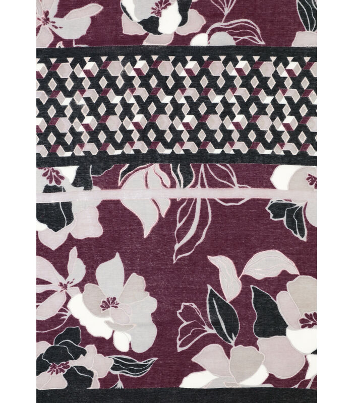 Écharpe basique à imprimé à fleurs image number 2