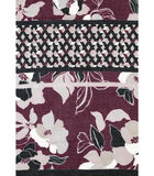 Basic sjaal met bloemenprint image number 2