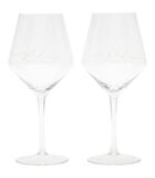 Wijnglazen Witte Wijn - RM White Wine Glass - Transparant - Set 2 Stuks image number 2