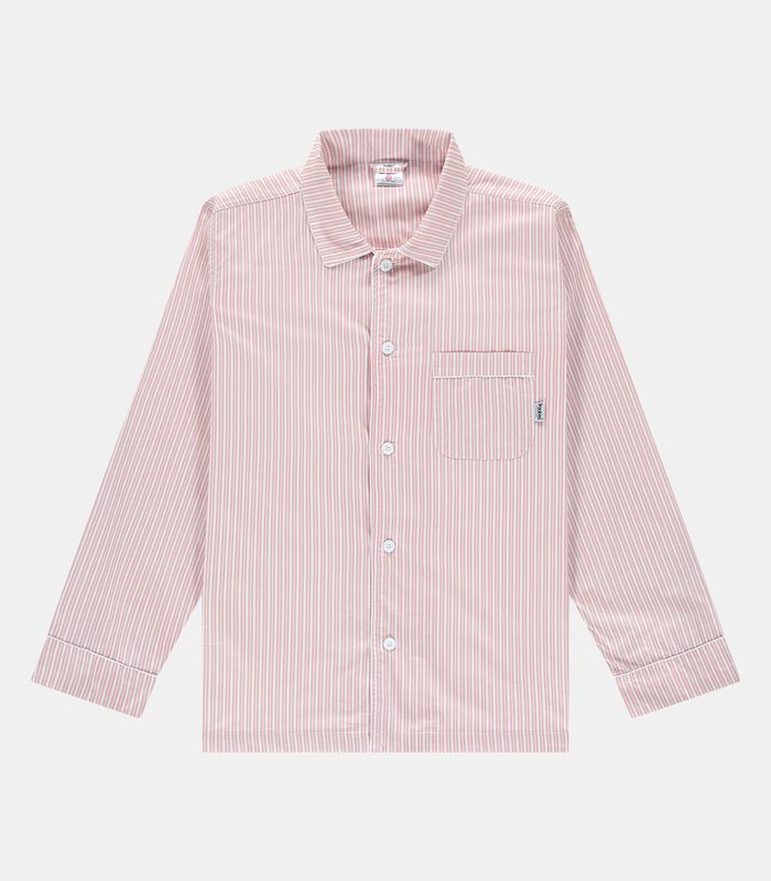 Pyjama hemd - Pink Doubles Pyjama Shirt - Pockies® image number 0