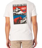 Grafisch T-Shirt Met Martre-Rug image number 2