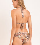 Bikinibroekje Laag uitgesneden Zwembroekj Leopard Mel image number 3