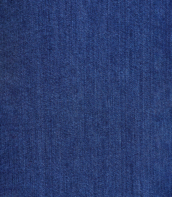 Robe courte en jean coton biologique encolure tunisienne image number 4