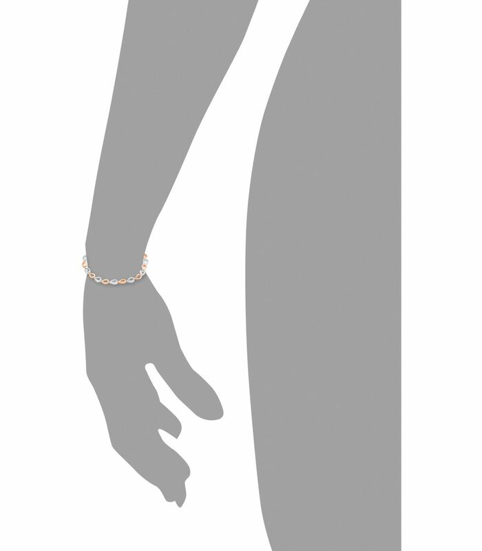 Bracelet pour dames, argent 925 Sterling, zirconium synth. image number 1