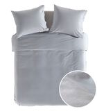 Housse de couette Chambray Providence Blue Coton image number 5