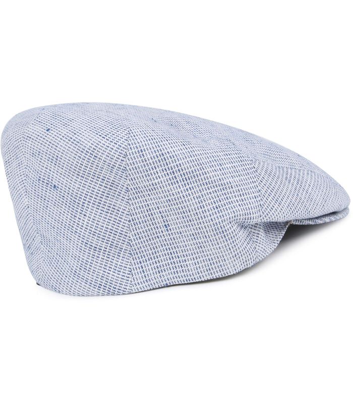 Profuomo Flat Cap Geweven PPSC10002A Donkerblauw image number 1