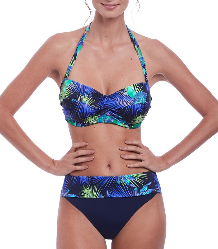 Gedraaide bandeau-bikinitop met beugel Coconut Grove image number 2