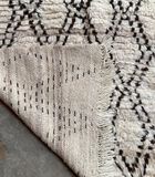 Tapis de couloir Berbere marocain pure laine 96 x 220 cm image number 2