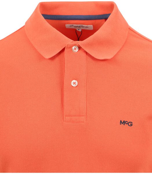 McGregor Piqué Polo Shirt Coral Red