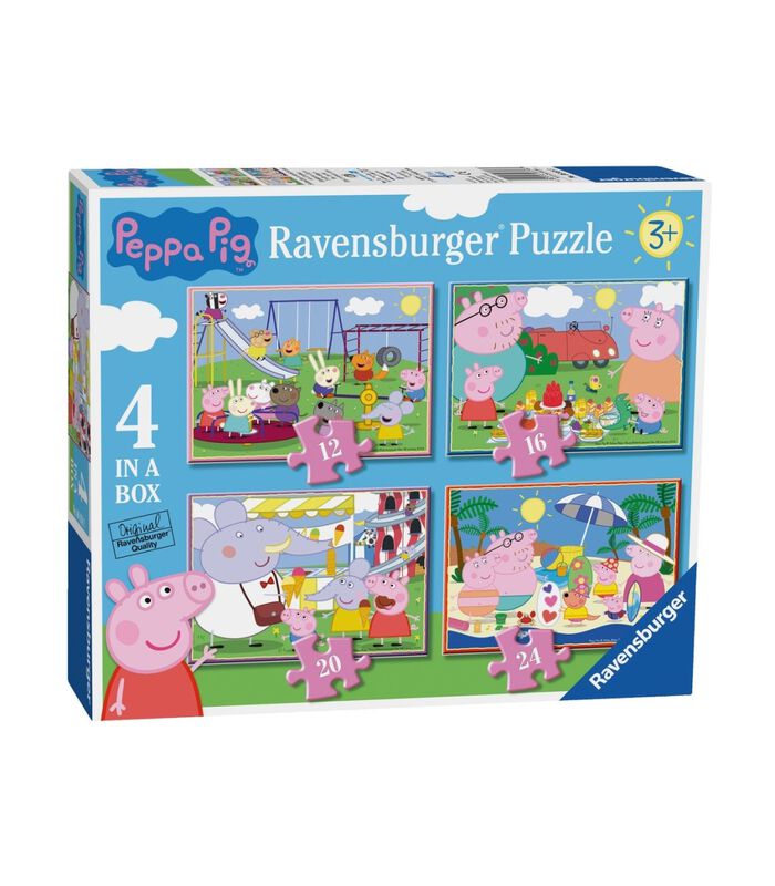 nijntje 4in1box puzzel - 12+16+20+24 stukjes - kinderpuzzel image number 0