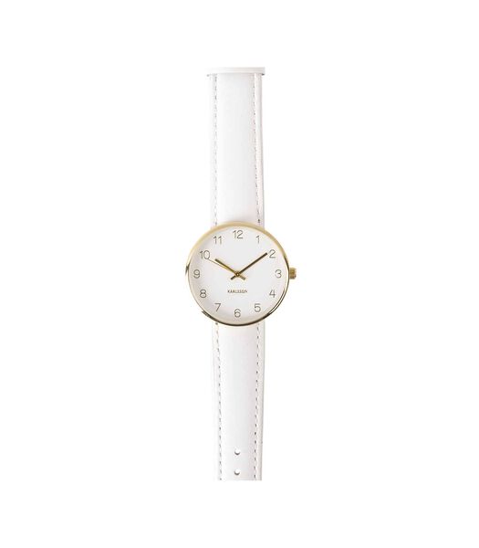 Horloge Charm - Wit - Ø3,2cm