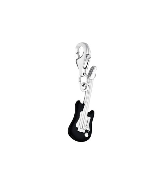 Charm Unisexe, argent 925 sterling | guitare