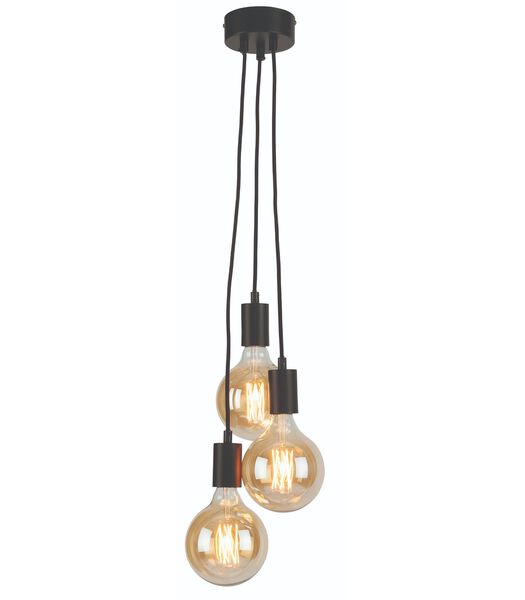 Hanglamp Oslo - Zwart - 20x20x150cm - 3L