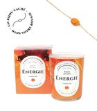 Energie - Bougie bijou Fragrance Agrume, à base de cire 100% végétale. Jusqu'à 40h de combustion. image number 1
