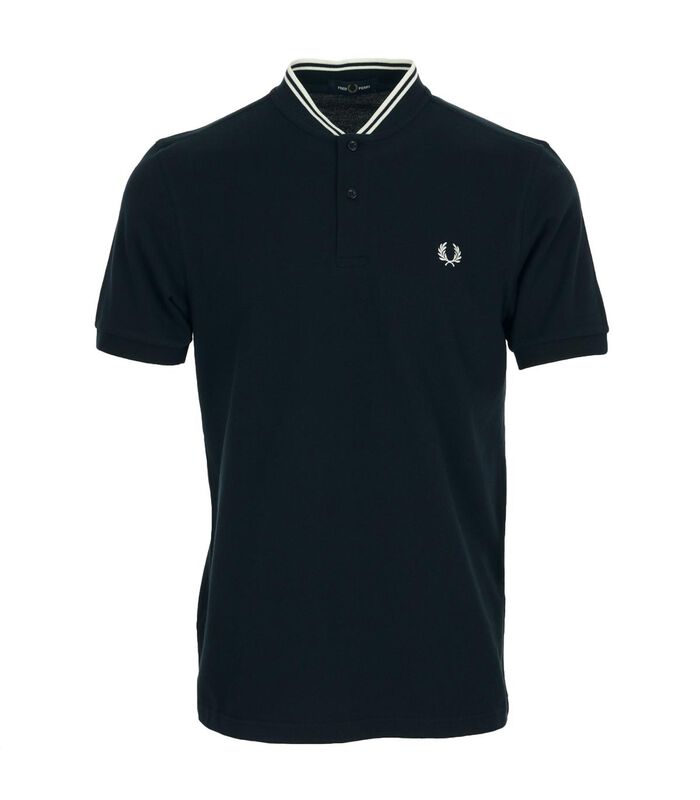Bomber Collar Polo Shirt image number 0