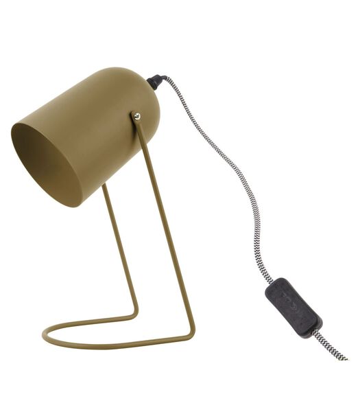 Lampe de table Enchant - Vert mousse - 30x18cm