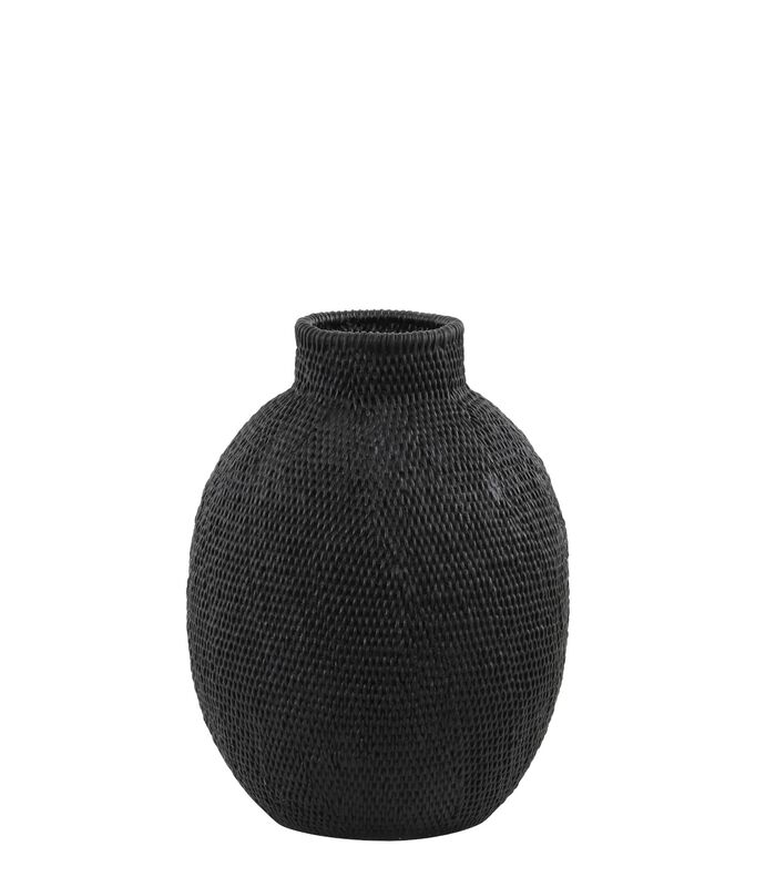 Vase Mashaba - Noir - Ø30cm image number 0