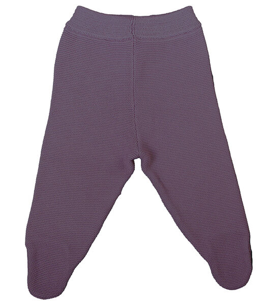 Pantalon tricot coton bio