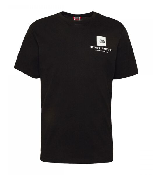 The North Face Coordinates S/S Tee Blk NF0A826XJK3