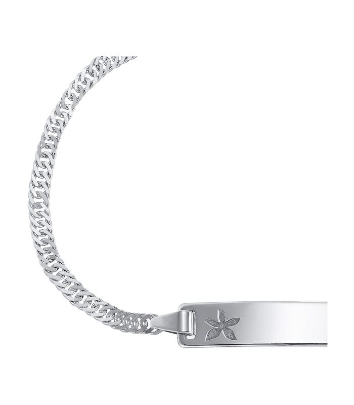 ID armband voor meisjes, 925 Sterling zilver | bloem image number 1