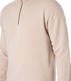 Bradley Sweatshirt Met Halve Rits image number 3