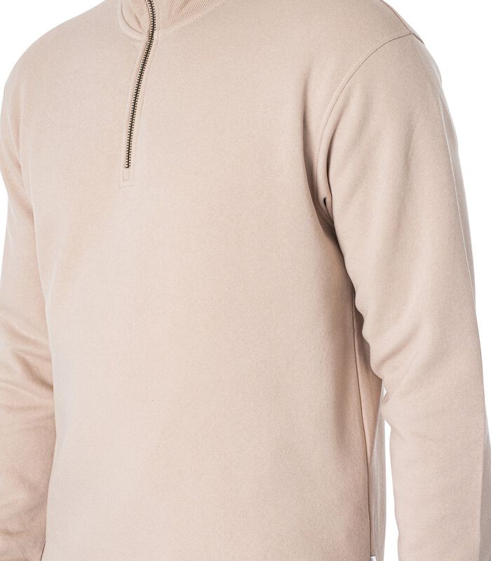 Bradley Sweatshirt Met Halve Rits image number 3