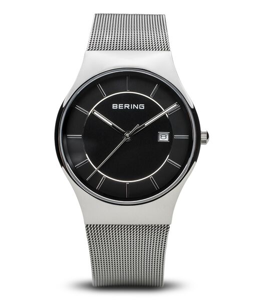 Bering stalen heren horloge model 11938-002