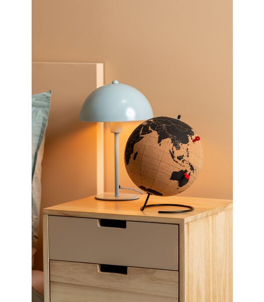 Ornement World Globe Large - Noir - Ø20cm