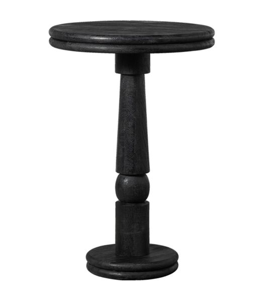 Table à Manger - Bois - Noir - 105x70x70  - Kolby