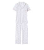 Katoen pyjamashort met knoopsluiting AMORE 706 image number 4