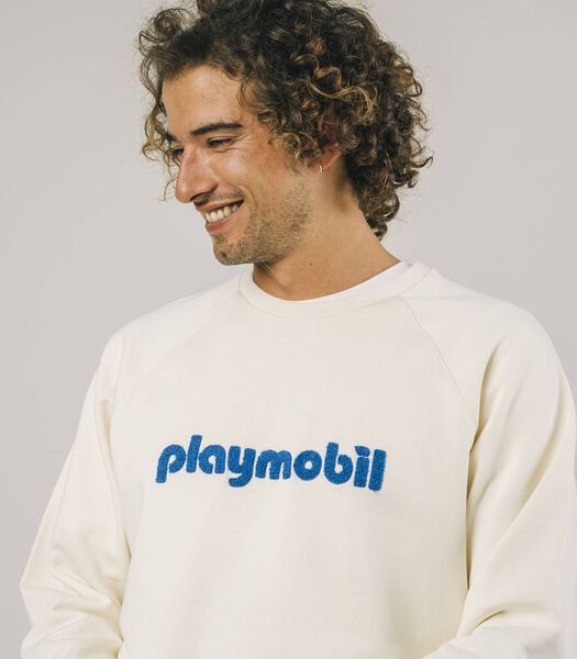Playmobil Logo Sweatshirt Ecru