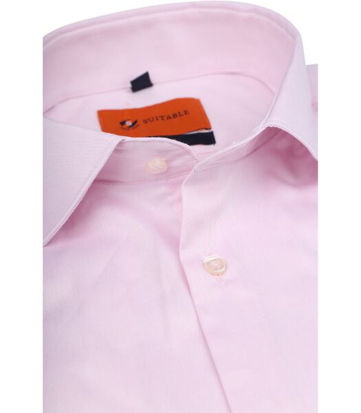 Suitable Shirt Pink Skinny Fit