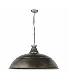 Industry - Hanglamp - dia 80cm - oud zilver - met LED lichtbron image number 0