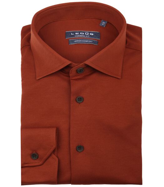 Overhemd Tricot Oranje