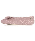 Chaussons ballerines femme pois image number 2