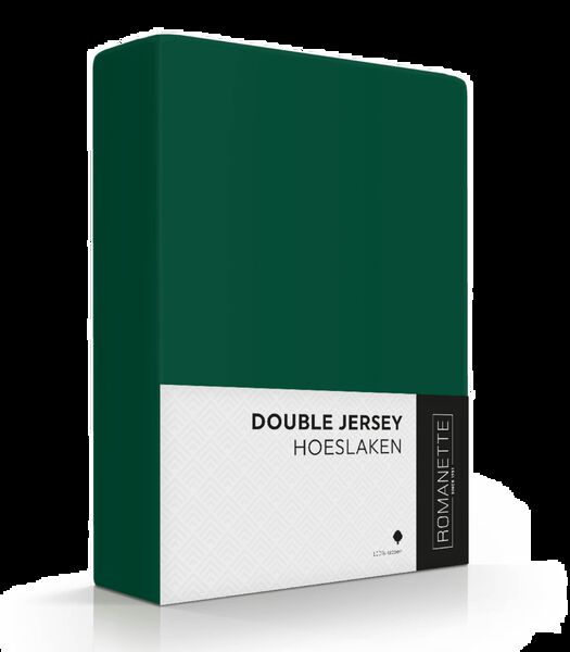 Drap-housse Forest Green Double Jersey Coton
