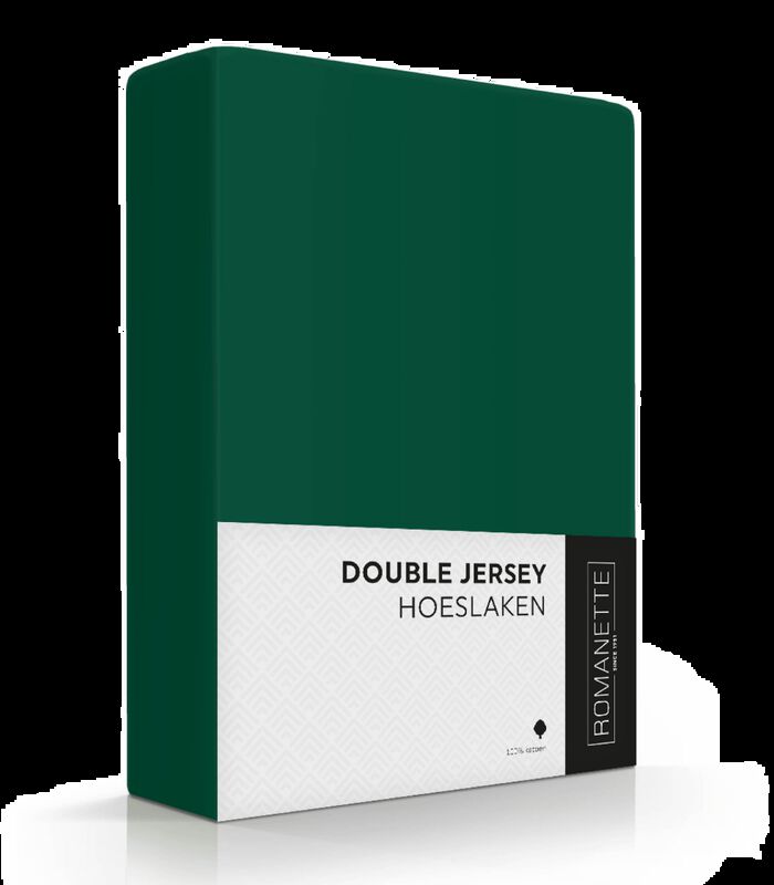 Drap-housse Forest Green Double Jersey Coton image number 0