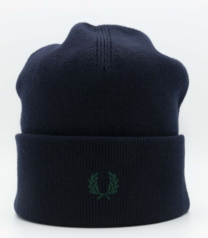 Fred Perry Meino Wol Beanie Blauw image number 0