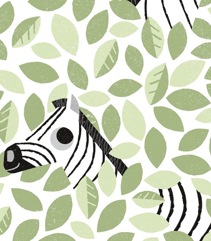 HIDE & SIDE - Kinderposter - zebra image number 1